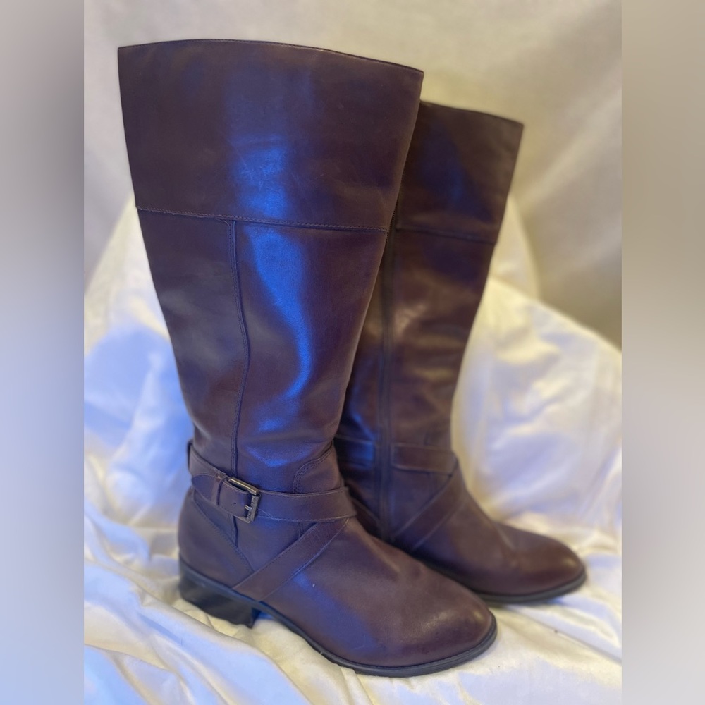 Brown Ralph Lauren Leather Boots